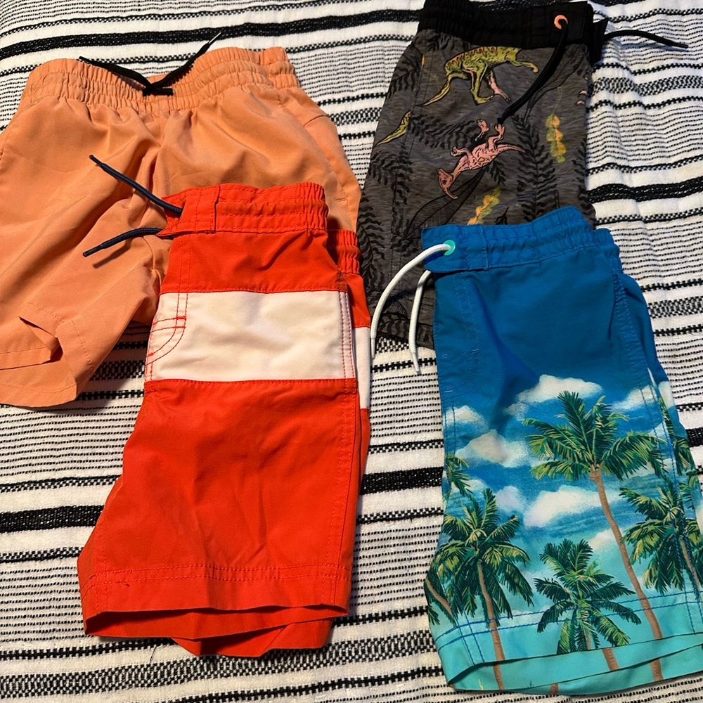 GAP Orange and Red Summer Shorts